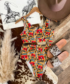 Cowboy Killer High Waisted Swimsuit(womens)(final sale)