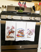 4th Of July Cowboy Tea Towel 2.0