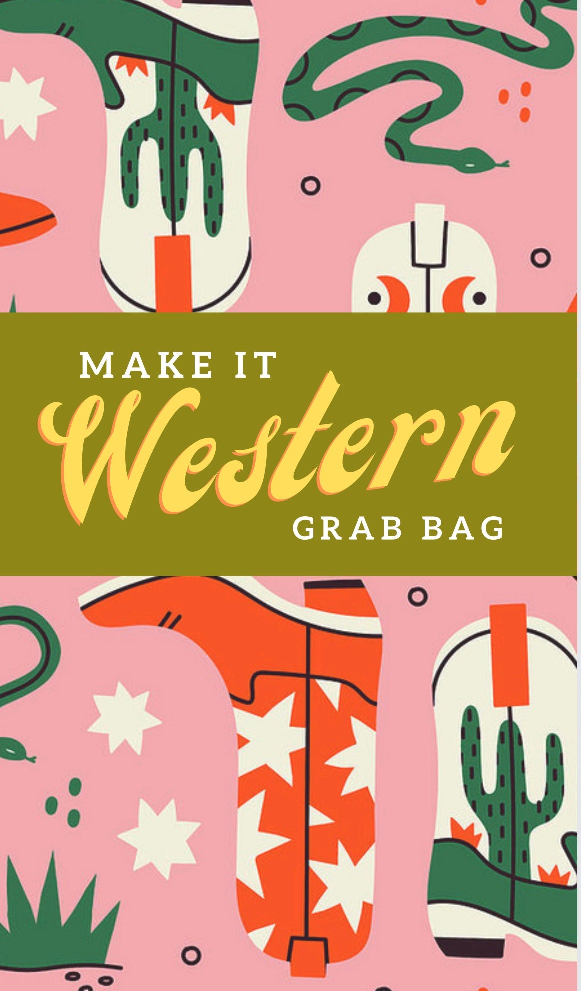 Make It Western Mystery Shoe Bag