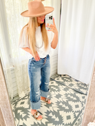 Denim Darlin Ultra High Rise 90’s Flare(MV5)
