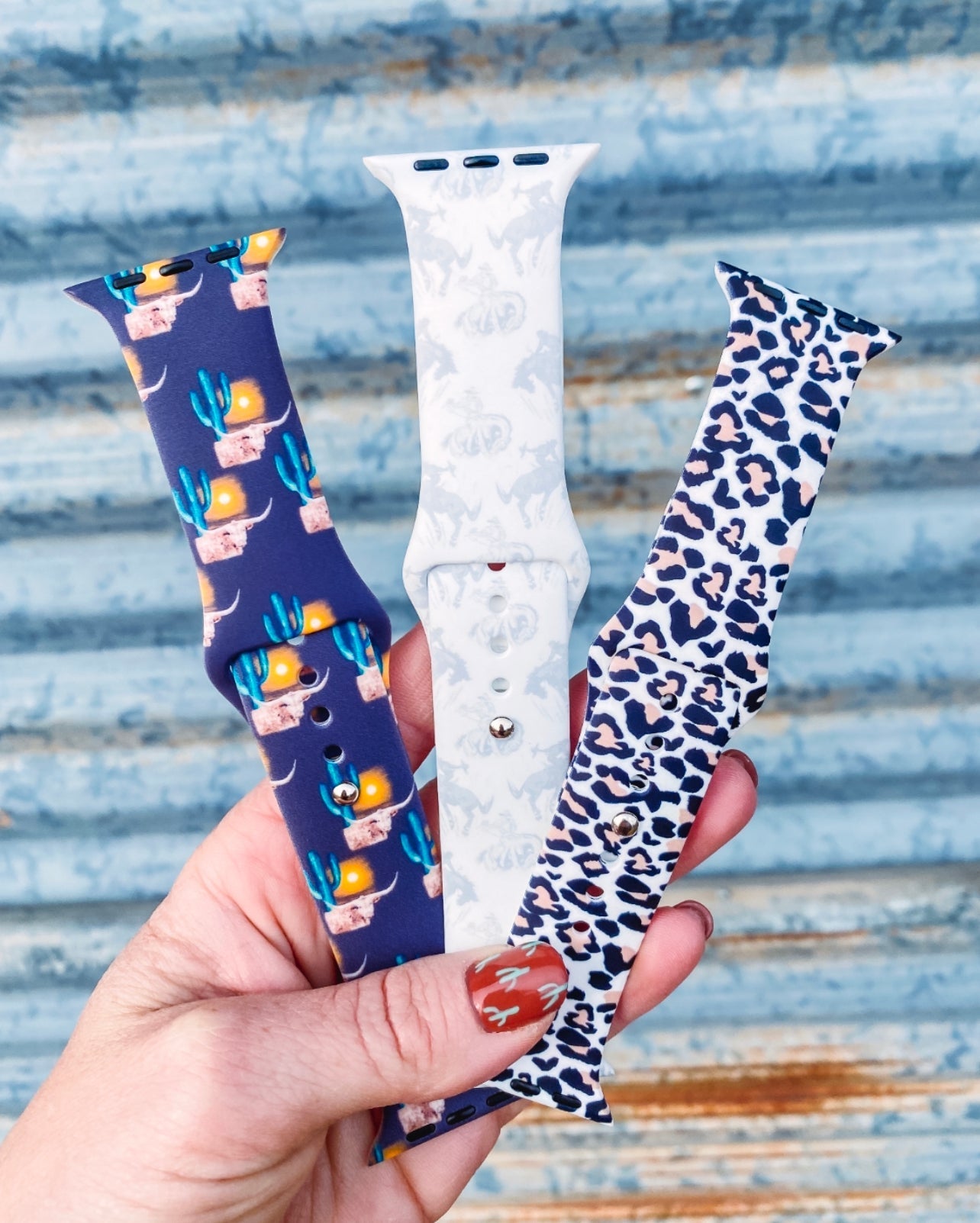 Western Boujee Series Silicone Watch Smart Band (42/44 mm)