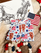 Flag Highland Shorts(blue-little kid)(final sale)