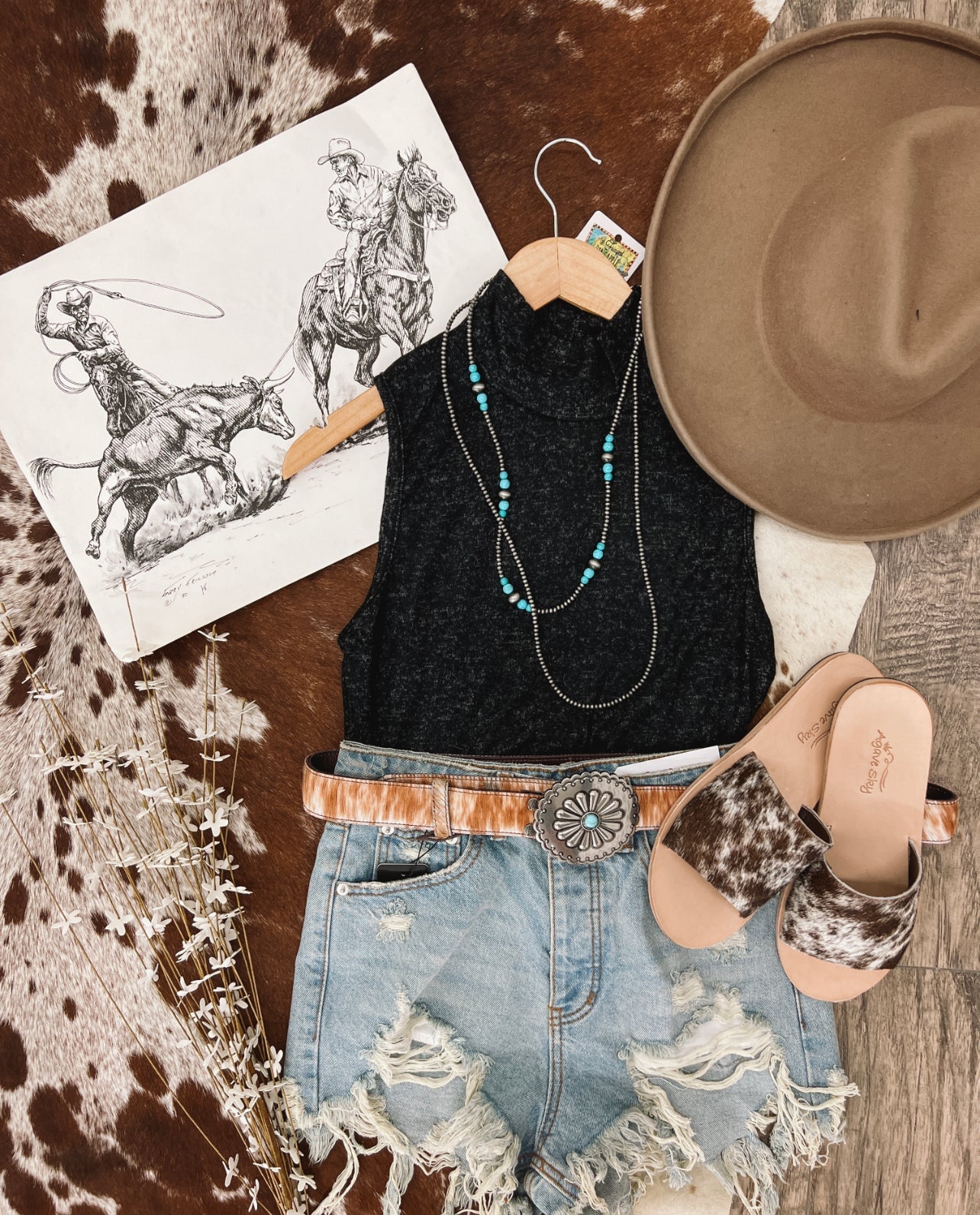 Next Big Thing High Neck Bodysuit (Heather black)