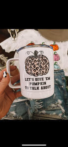 Pumpkin To Talk About (Traveling) Coffee Mug Coffee Cup