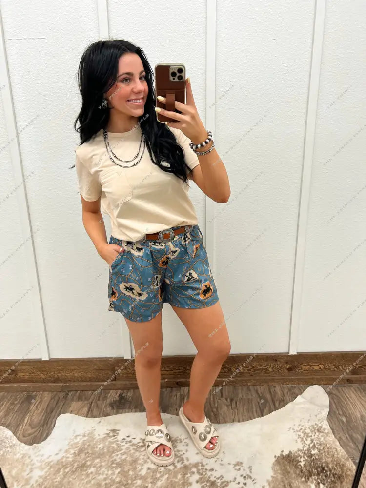 Keep It Cool Cowgirl Shorts