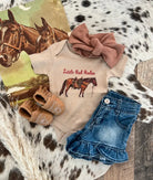 Little Red Rodeo Onesie(little kid)(clay)