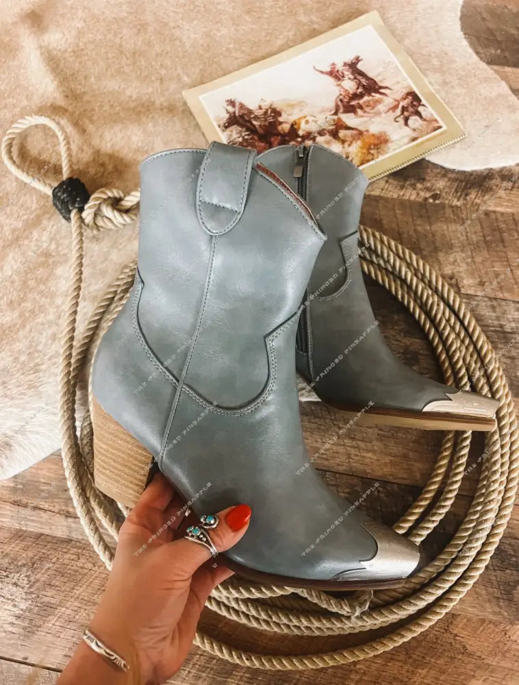 Lone Ranger Western Bootie(Grey)