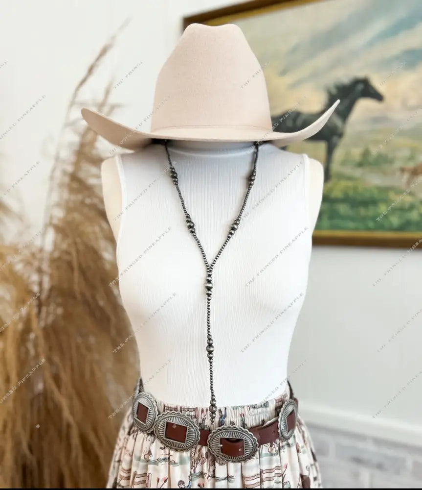 Miss Lariat Beaded Necklace (1 Strand)