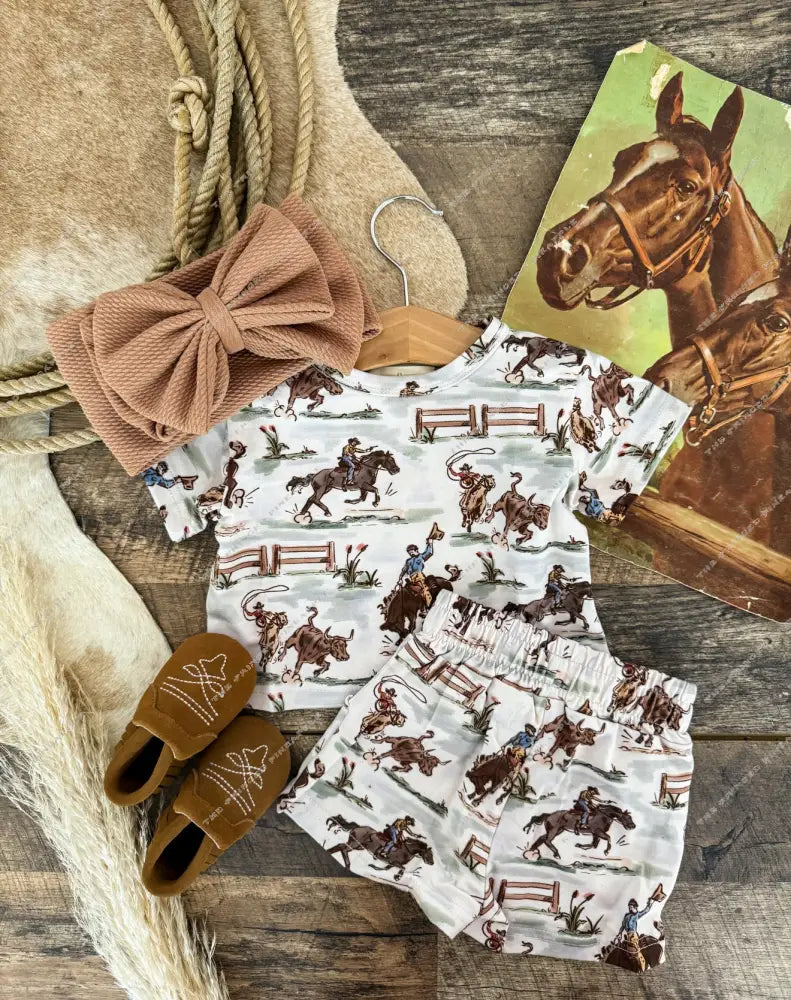 Ole West Cowboy’s Short Set(Little Kid)
