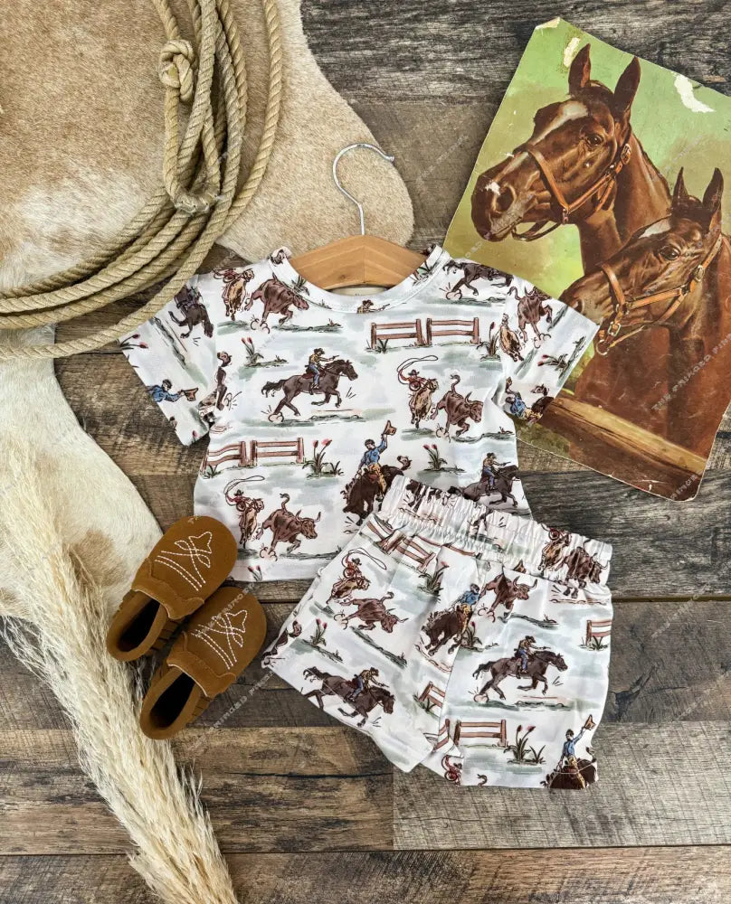 Ole West Cowboy’s Short Set(Little Kid)