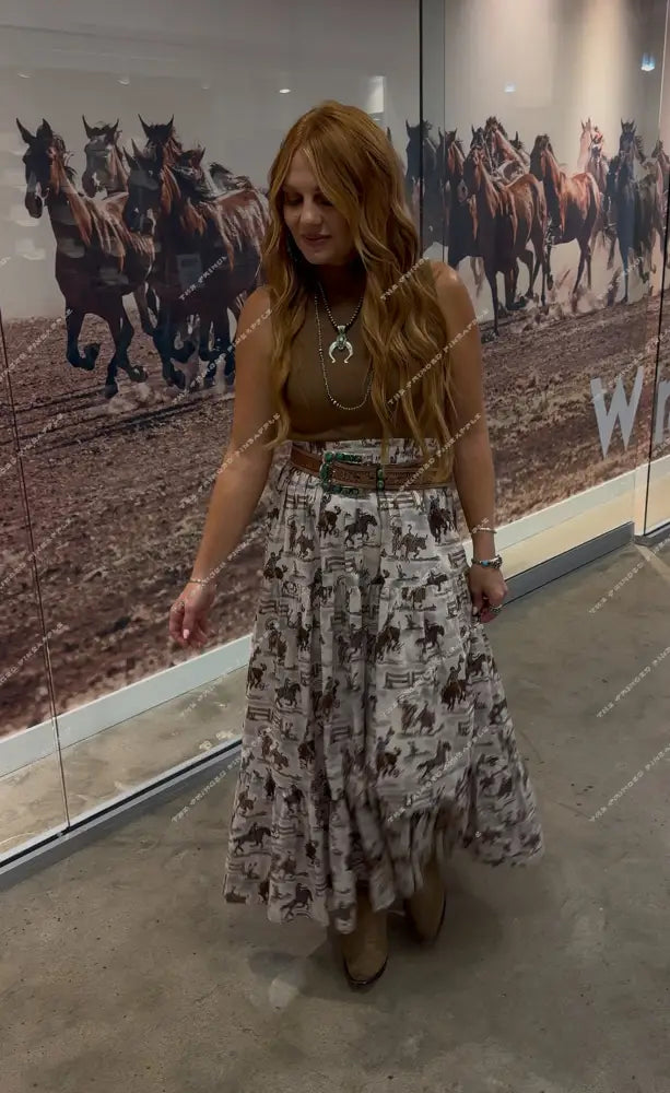 Ole’ West Cowboys Skirt