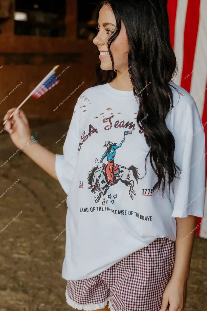 Picnic Plaid Ruffle Shorts