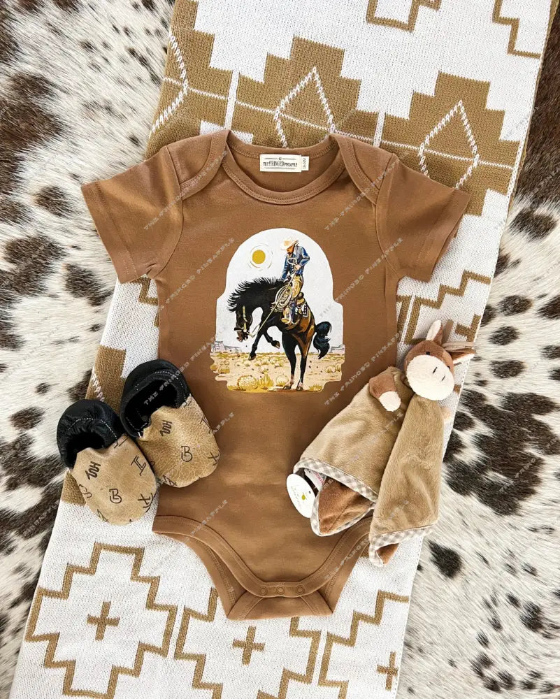 Ranch Bronc Design (Onesie/Youth Tee)