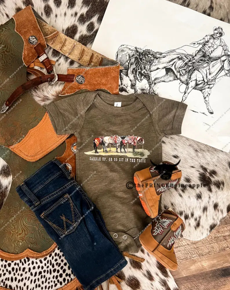 Saddle Up Design (Onesie/Youth Tee)