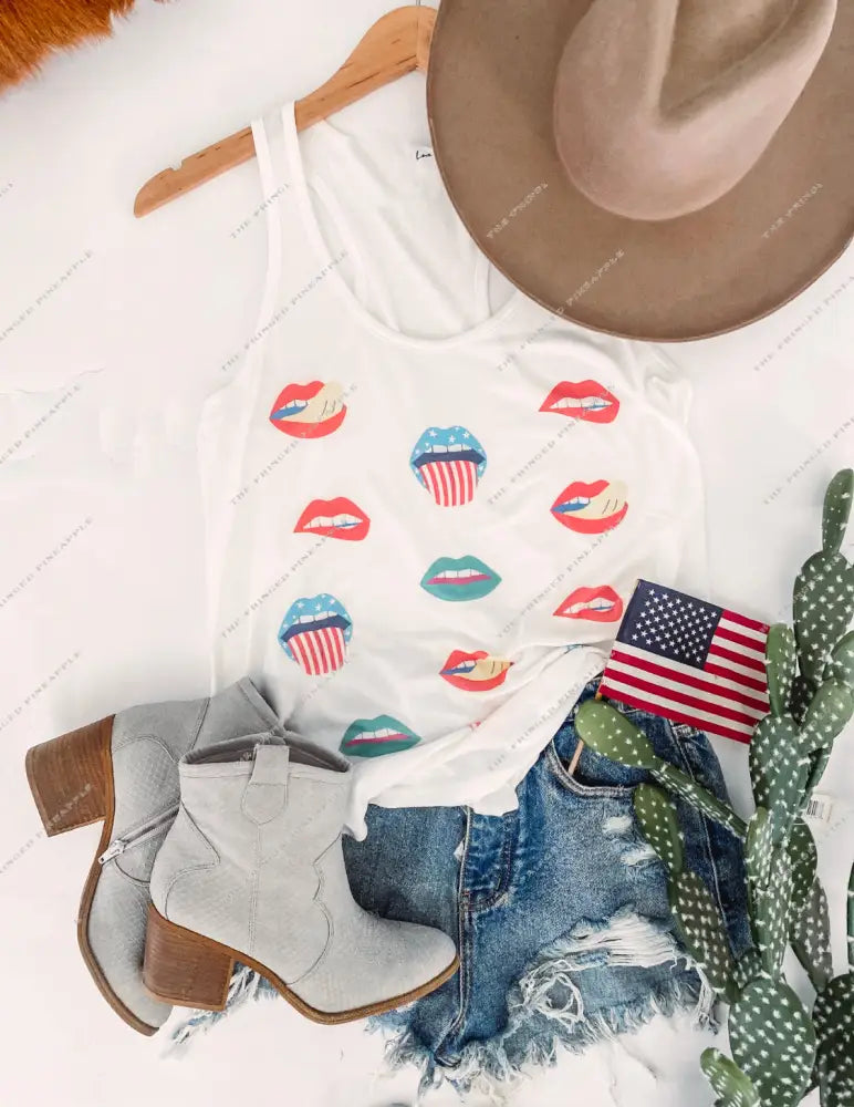 Smack Talk tank (Ivory)