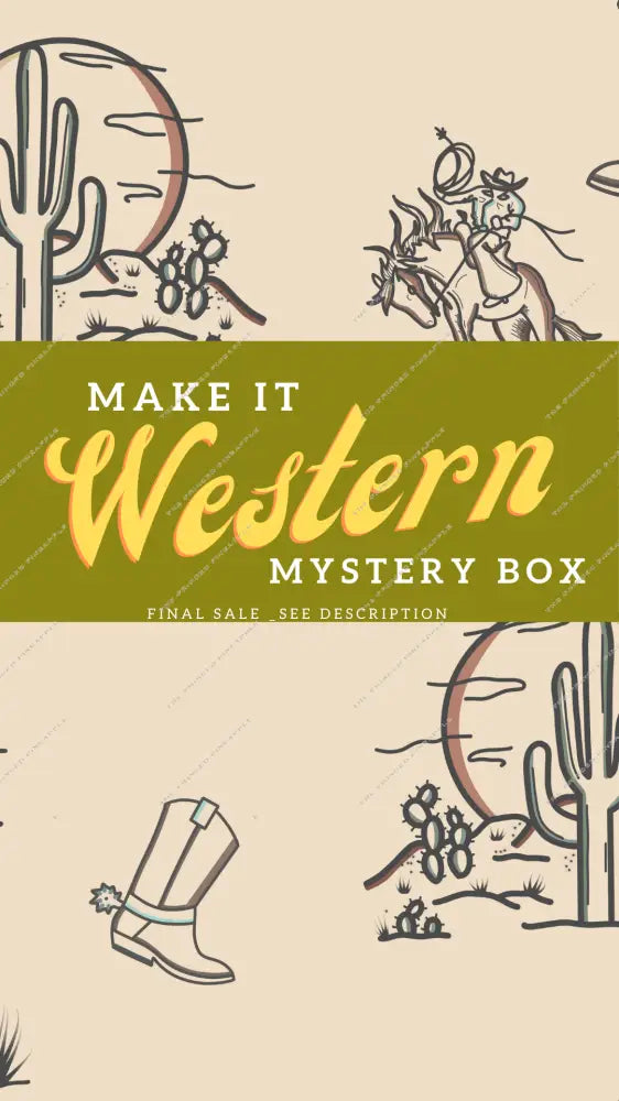 Surprise Western BOX 2.0 ((Pick Your Size)) (2 sizes of boxes))