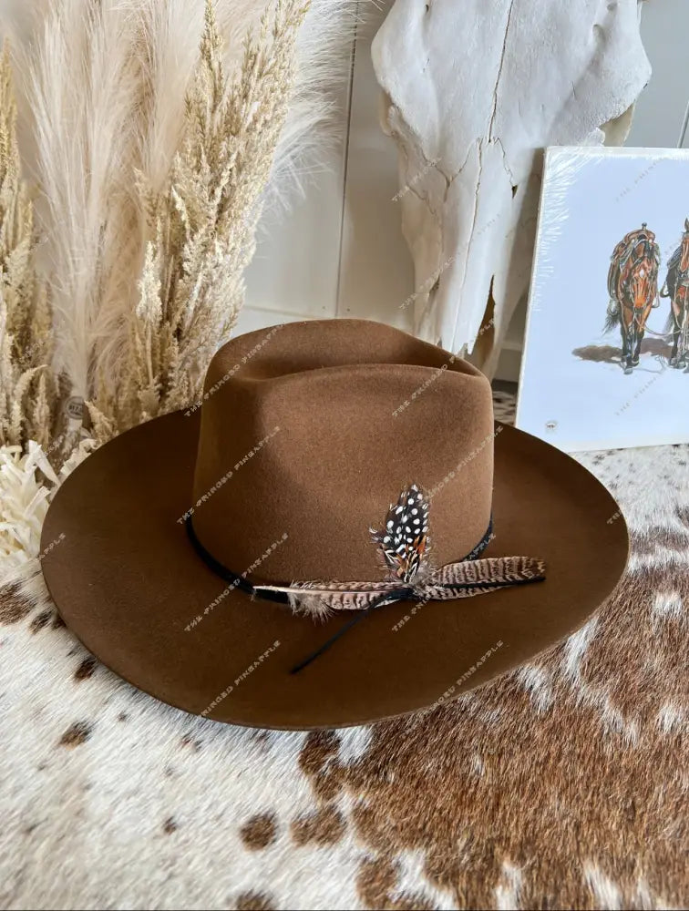 Take Her To The West Father Hat(Brown)