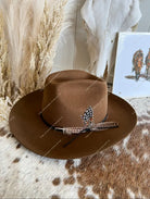 Take Her To The West Father Hat(Brown)