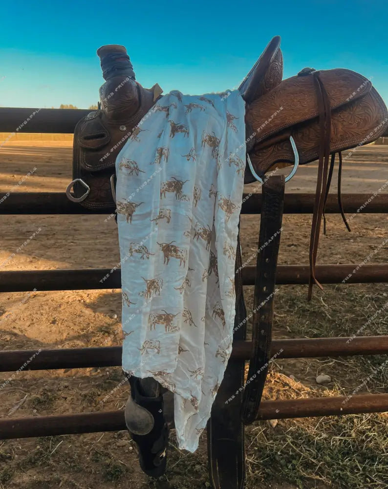 Texas Longhorn Swaddle
