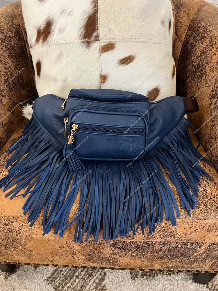 That Western Girl Fanny Pack(Navy)