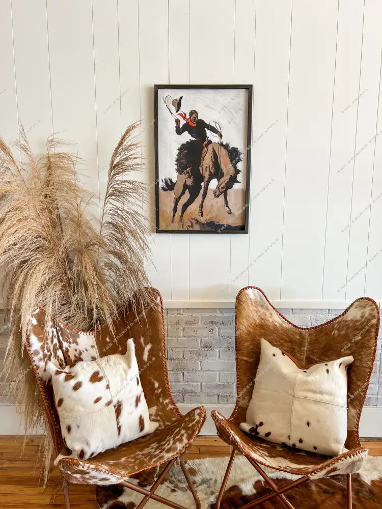 The Dark Days Bucking Cowboys Sign