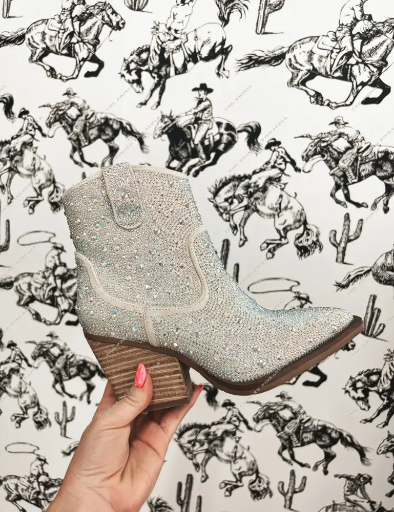 The Dolly Extra Bootie (silver)