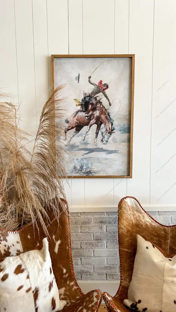 The Ranch Days Bucking Cowboys Sign