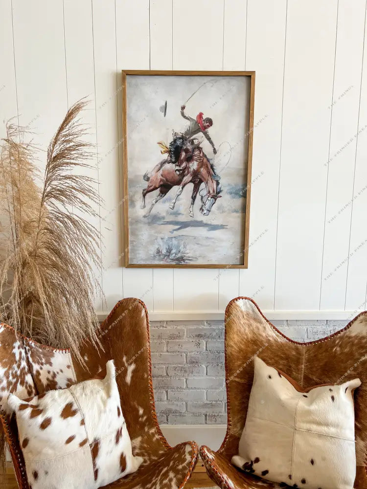 The Ranch Days Bucking Cowboys Sign