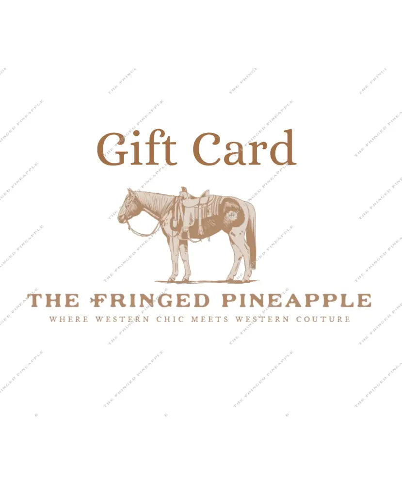 THEFRINGEDPINEAPPLE E-GIFT CARD Gift Cards