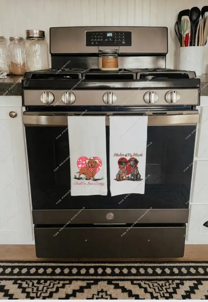 Valentine Tea A Western Towel