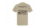 ’Valley of the Shadow’ Truck & Trailer Tee- Psalm 23:4 (Khaki)