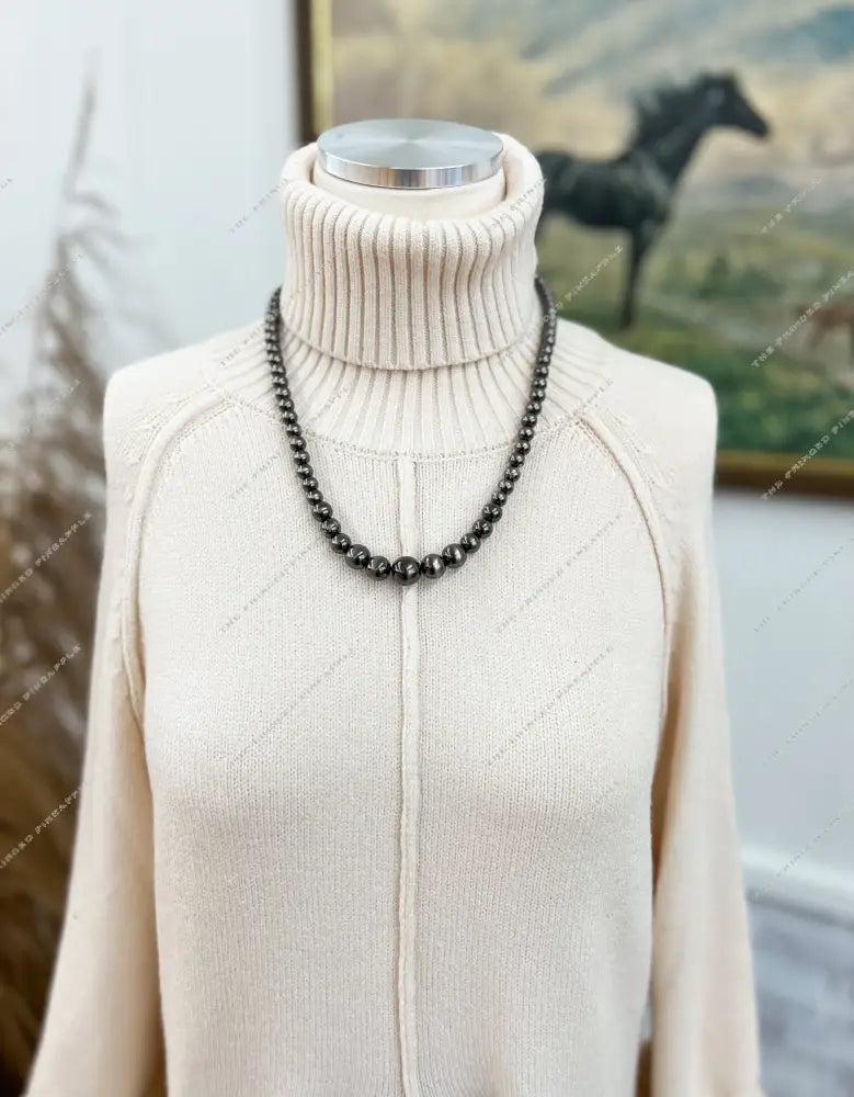 Wanna Be Polished Beaded Necklace