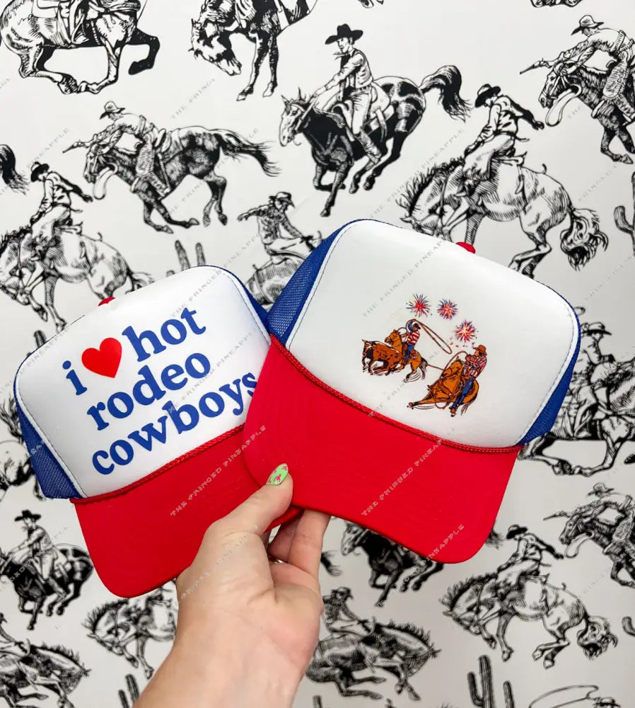 Western 4th Of July Trucker Cap(Adult)