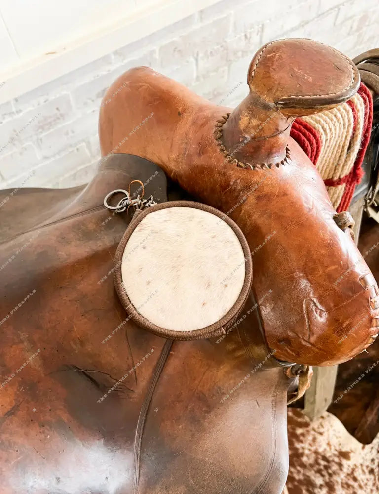Western Cowhide Coin Purse