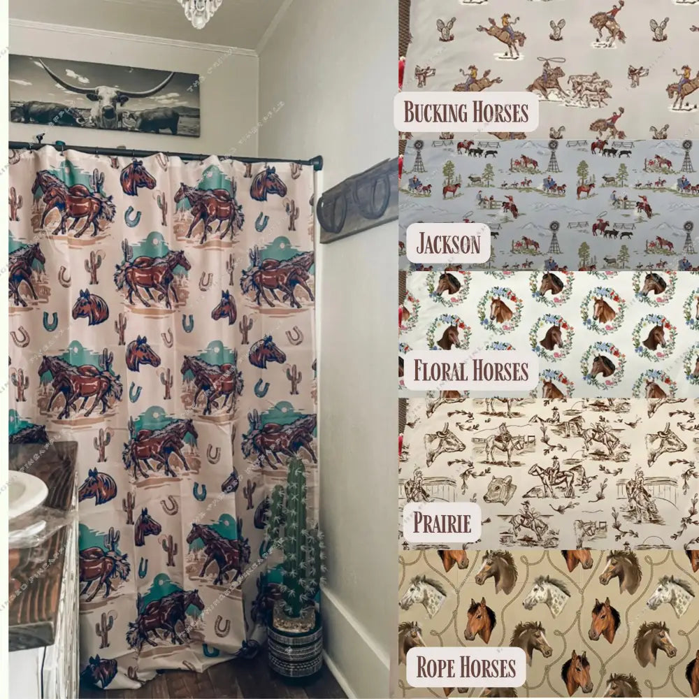 Western Shower Curtain