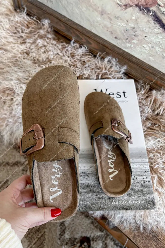 Western Studded Clog Mules