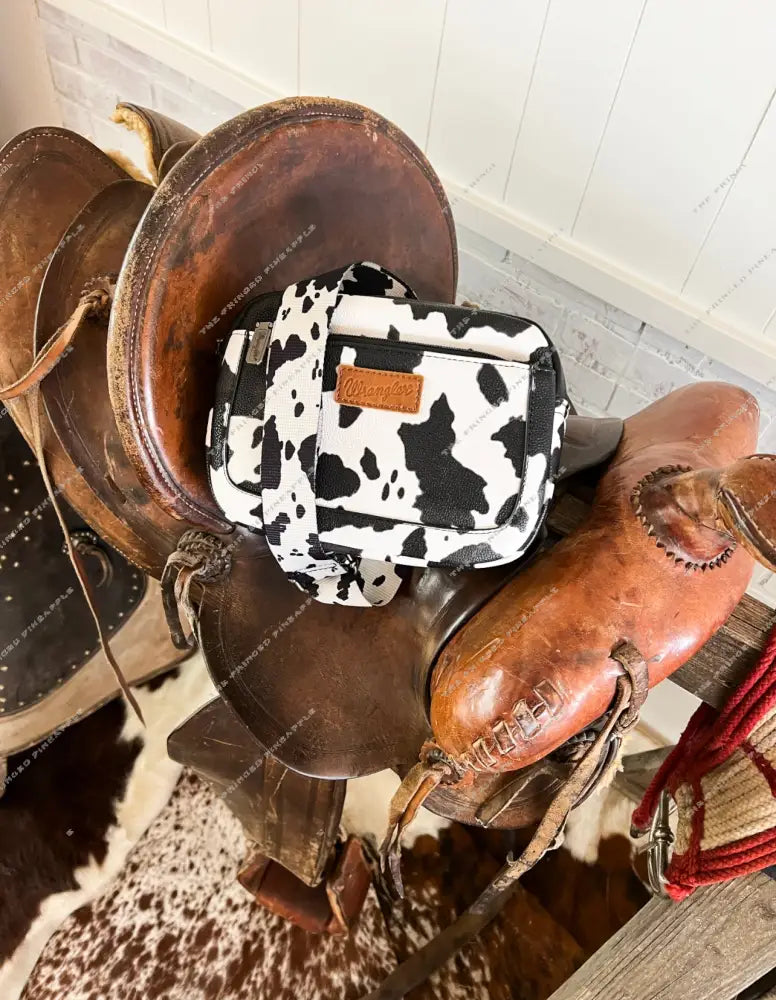 Wrangler Babe Cowprint Belt Bag Bum Bag