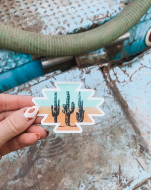 Desert Cactus 2.0 Sticker