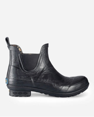 Mama Tried y’all Ankle Southwest Pendleton Rain boots (Embossed Black)