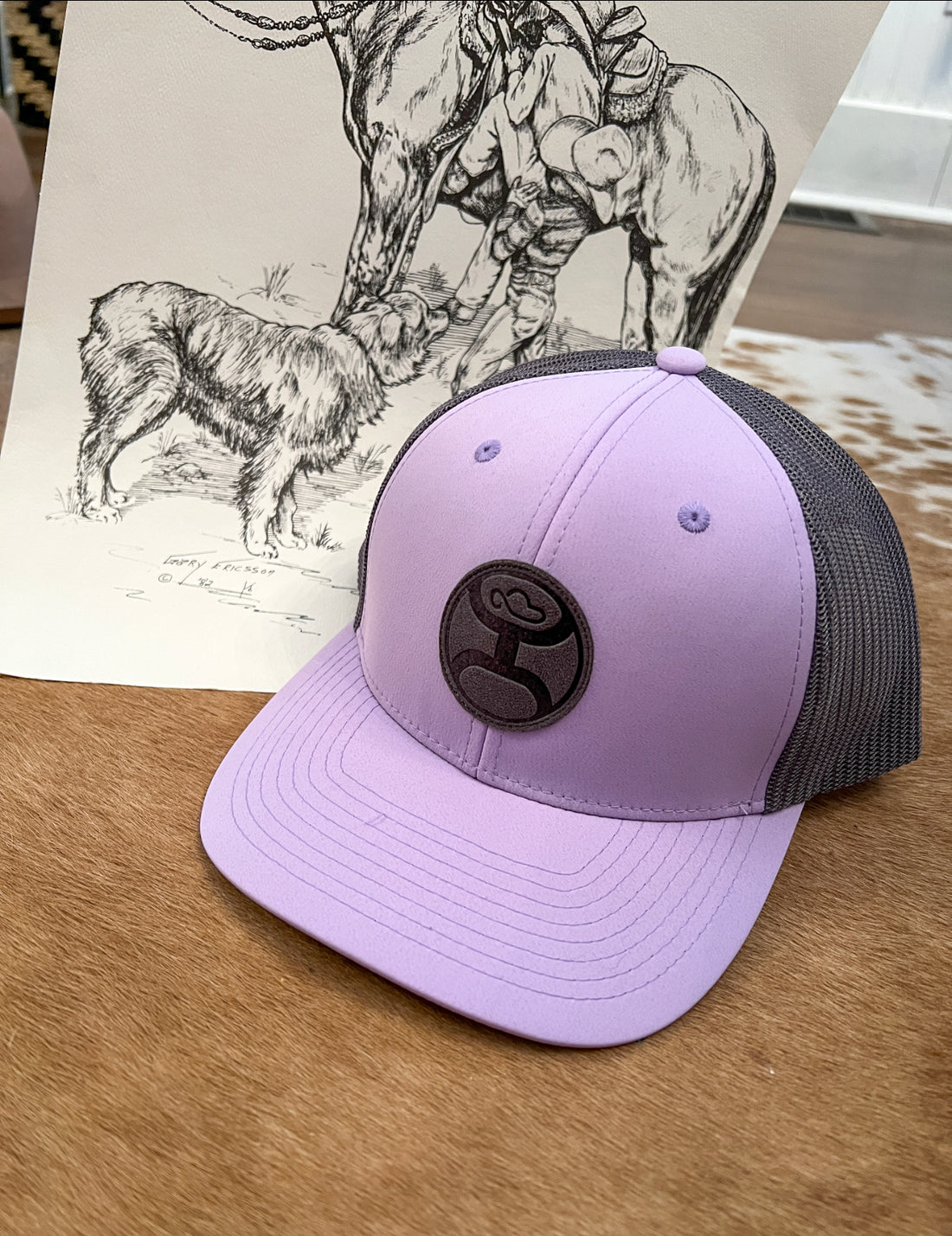 Purple Hooey Hat
