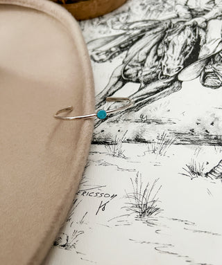 Back Then Simple Turquoise stone Bracelet