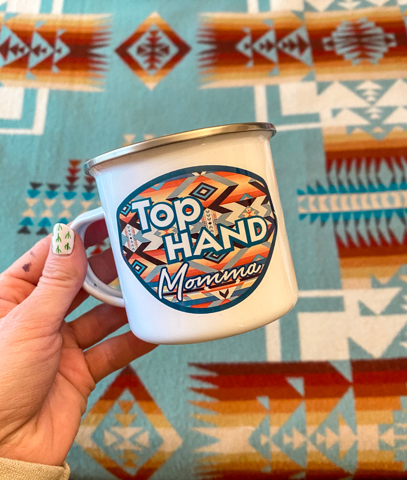 Top Hand Mama Tin Cup