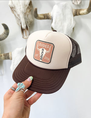 Ranch Rodeo Trucker Hat Brown