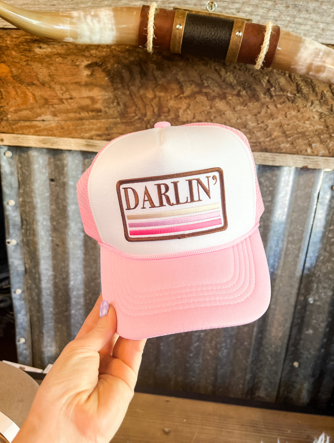 Darlin  Hat (pink 2.0)