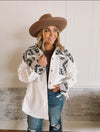 Into The West Aztec Jacket(white)