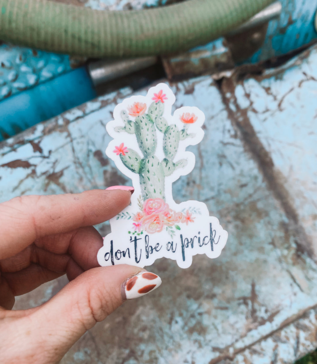 Don’t Be A Cactus Sticker