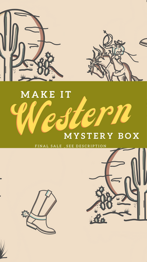 The Comeback Make It Western Mystery BOX 2.0 ((Pick Your Size))