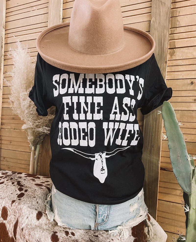 Somebody’s Rodeo Wife Tee