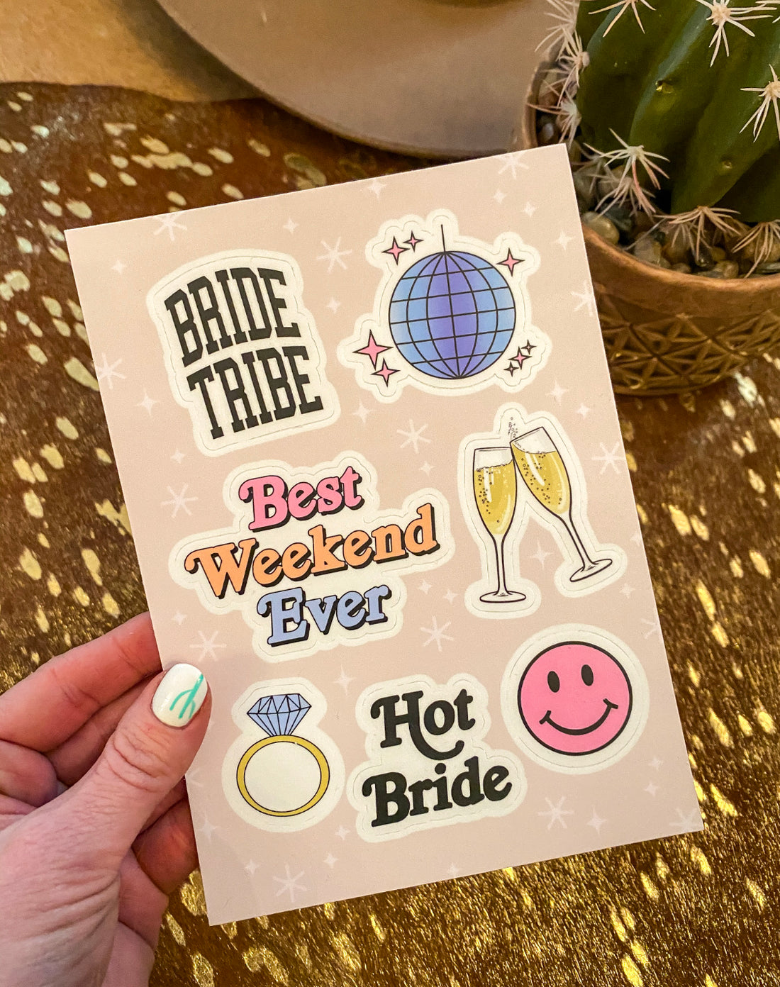 Sticker Sheet (bride tribe )