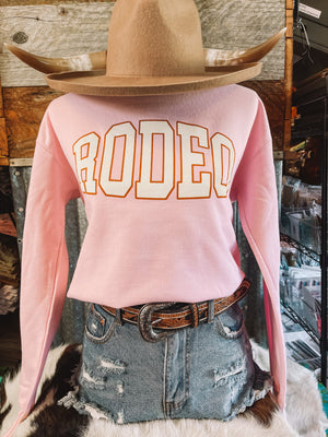 Rodeo Sweatshirt (Pink)